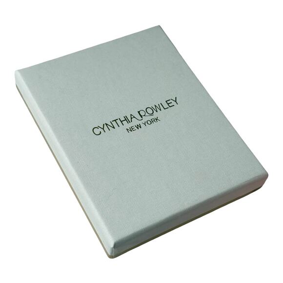 Cynthia Rowley Sterling Silver Necklace Gold 18'" Chain Rope Link Italy New Box - Picture 7 of 8